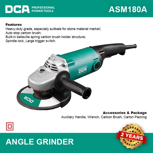 Máy mài góc điện 2020W DCA ASM180A - Ảnh 3