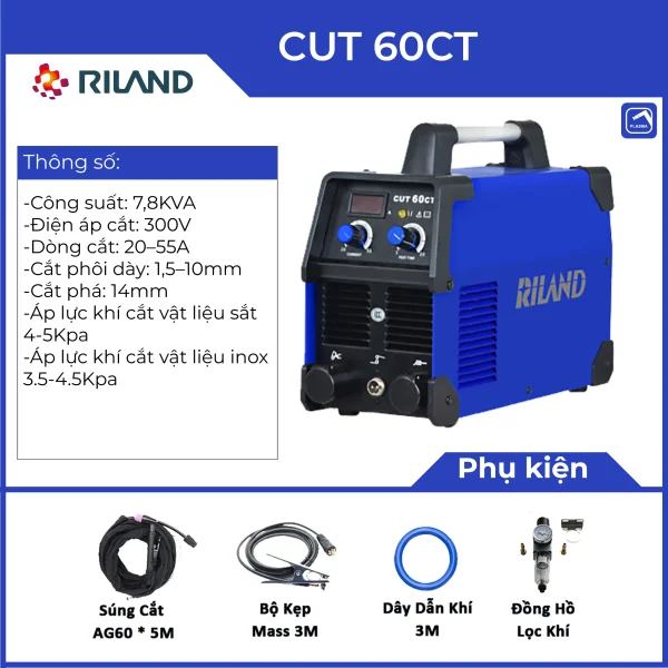 Máy cắt plasma Riland CUT 60CT - Ảnh 3