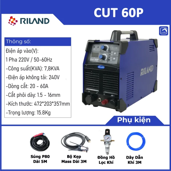 Máy Cắt Plasma Riland Cut 60P - Ảnh 4