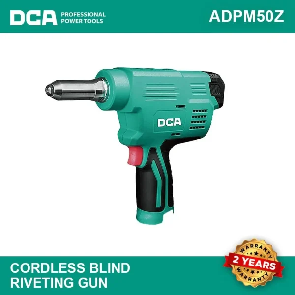 Máy rút đinh tán rivet dùng pin DCA ADPM50Z (Chưa gồm pin sạc) - Ảnh 3