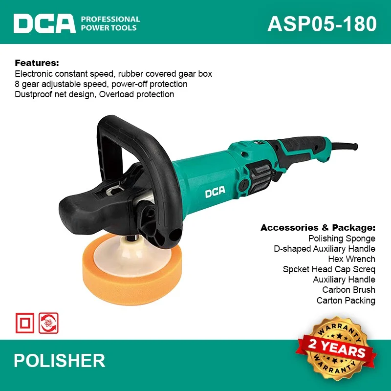 Máy đánh bóng 1250W DCA ASP05-180 - Ảnh 3