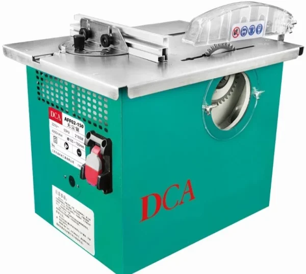 Máy cưa bàn tự hút bụi DCA AFF02-150 1400W - Ảnh 2