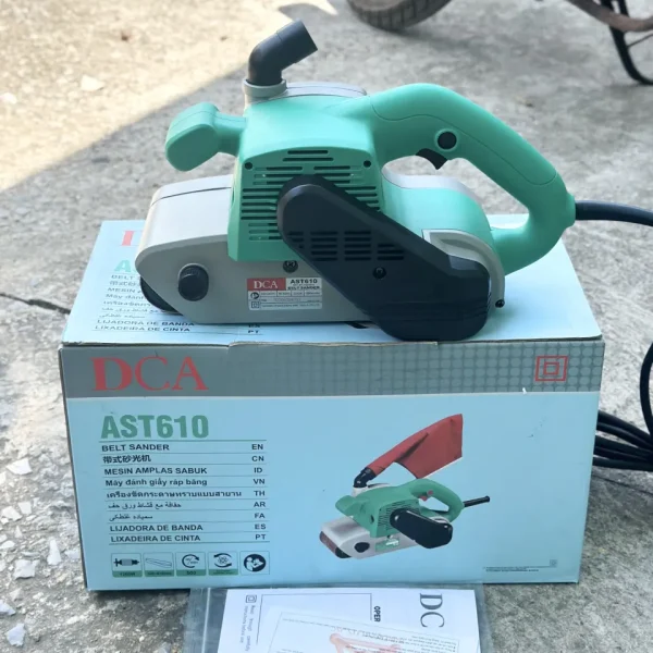 Máy chà nhám băng 1200W DCA AST610 - Ảnh 2