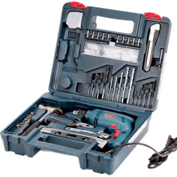 Máy khoan động lực Bosch GSB 13RE (Vali 100 món) - Ảnh 2