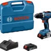 Máy khoan vặn vít dùng pin 18V Bosch GSR 18V-65 (2 Pin 2.0Ah 1 Sạc)