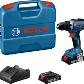 Máy khoan vặn vít dùng pin 18V Bosch GSR 18V-65 (2 Pin 2.0Ah 1 Sạc)