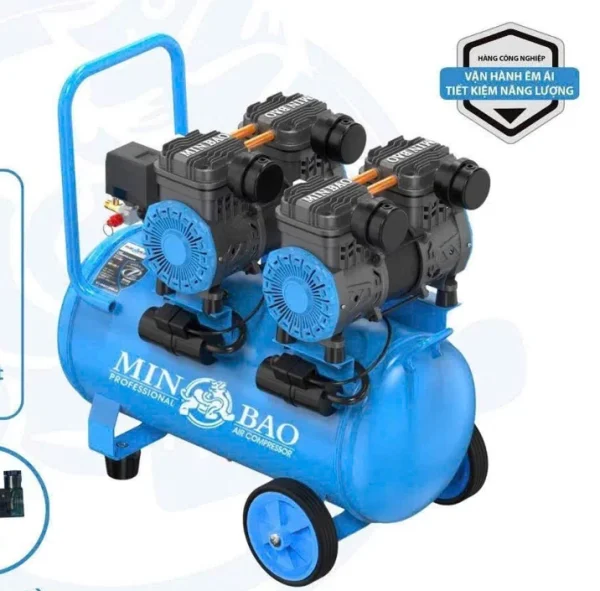 Máy nén khí không dầu Minbao MBKD-60L