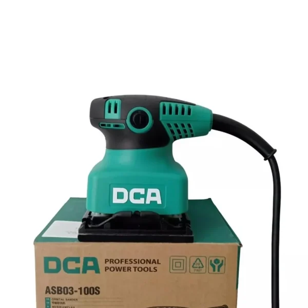 Máy chà nhám vuông 240W DCA ASB03-100S - Ảnh 2