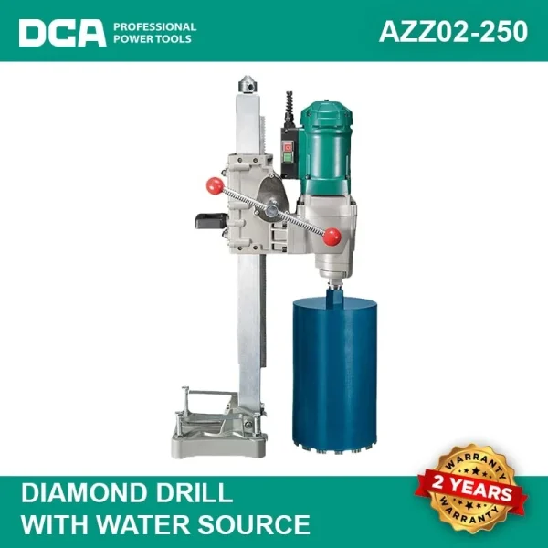 Máy khoan rút lõi bê tông 3800W DCA AZZ02-250 - Ảnh 2