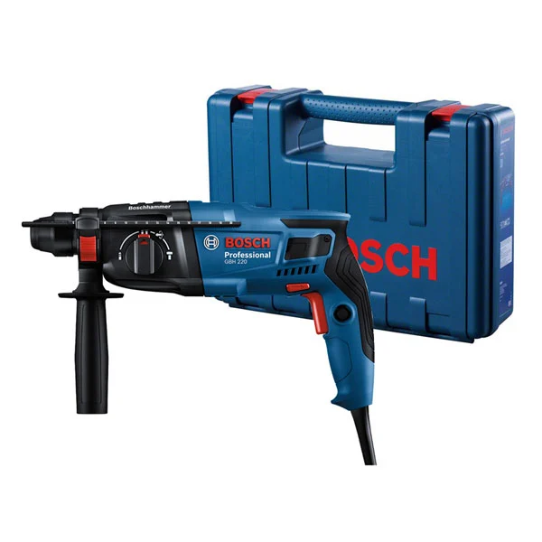 Máy khoan búa 720W Bosch GBH 220 (kèm phụ kiện) - Ảnh 2
