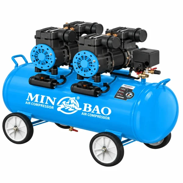 Máy nén khí không dầu MINBAO MBKD-100L