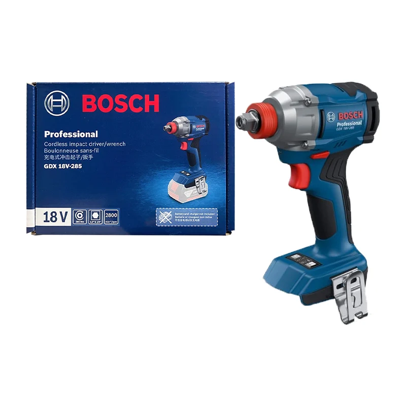 Máy vặn vít và bu lông dùng pin 18V Bosch GDX 18V-285 (Solo) - Ảnh 2